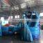 Frozen inflatable bouncy castle with slide, Junior double splash slide