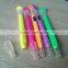  best sellers fruit style highlighter simple and cheap plastic ball pens