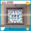 wrought iron window grill design for safety