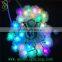 LED Holiday RGB Fluffy Ball String Light Changing Color wedding decoration