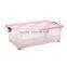 Under Bed Plastic Clear Storage Box Container with Lid