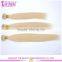2015 new fashion blonde human hair weave 7a grade high end peruvian blonde hair weave