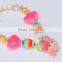 Happy Dog Polymer style Clay Necklace Bracelet Beads Kids Jewelry Set Necklace