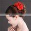 MYLOVE Red Crystal Rhinestone Wedding Bridal Prom Stylish Girl Hair Pins MLF128