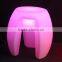 Unique LED colour changing bar stool/Rechargeable Decorative Led Bar Chair Led Bar Furniture
