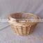 100% handmade garden coffee cup basket weaving round FULL willow basket
