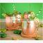 2016 new product of OEM hammered Copper plated Moscow Mule Copper Mugs Manufacturer