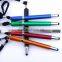 promotion lanyard touch screen pen for smartphone