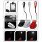 Gooseneck LED Clip On Light Extra-Bright 2 LED Book Reading Light 2 Brightness Settings Perfect for Reading/Camping/BBQ/Travel