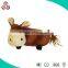2015 hot high quality OEM custom animal shaped plush coin purse