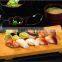 Pine wood sushi tray,sushi plate,Japanese sushi tray
