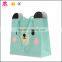 Cute luxury fashion custom decorate Art shopping gift paper bag with plastic handle