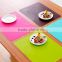 Food grade silicone baking mat rubber PVC coaster high temperature resistant mat