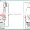 Grammer seat fabric mechanical suspension bus driver seat(YS18)