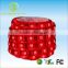 DC12V non-waterproof 5-6lm/led SMD3528 4.8W/m Red Flexible Led strip light