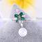 Colorful Rhinestone Cloth Wedding Brooch New Style Brooch for party