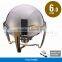 2017 New Model Commerical Stainless Steel Cover Brass Feet Indian Brass Chafing Dish
