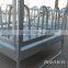 Livestock hay feeder for cattle and horse corral feeder with roof
