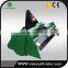Agricultural tractor rotary tillage machine