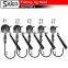 Football head Kmucutie wholesale tungsten jig head for bass