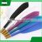 promotional wholesale cheap funny school office stationery mini plastic feather roller ball point pen