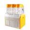 Commercial slush juice machine with 2 tanks