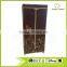 Store More Non Woven Dark Brown Printing Storage Wardrobe with Zipper
