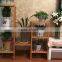 Fashion Indoor Simple Wooden Shelf for Flowers