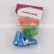 10 pc three colours plastic clothespin