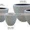 S3640 Outdoor Natural Stone Look Fiber Glass Flower Pot