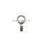 Hot Sale Chrome Plating Iron Curtain Ring With Clip / Rod Ring With Clip Hanging / A Ring With A Clip