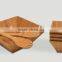 Square Bamboo Bowl Set