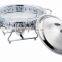 3Liter Small gold & silver chafing dish luxury chafing dish oval chafing dish