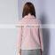 Latest Design Double Breasted Woolen Cashmere Short Coat Women