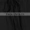 Wholesale Women Apparel Elasticated Drawstrint Waist Black Satin Trousers(DQE0354P)