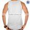 Blank white gym tanktops for mens plain cotton male gym tanktops
