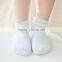 Cotton Baby Socks Solid Lace Newborn Boy Girl Loose Floor Anti-slip Infant Socks