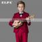 ELPA designer 3 piece kids wedding suits red wholesale kids suits for boys