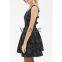 2015 New Design Hot in Summer Fully Lined Flare Printed Dress