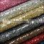 free samples shimmering wholesale leather vinyl fabric grade 3 glitter fabric wallpaper