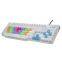 2016 private mould Double injection keycap USB Multimedia computer arabic keyboard