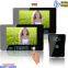 Hot selling Touch key 2,4GHz door 7inch the night vision outdoor unit for video door phone