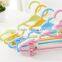 Hot Sale Plastic Clothes Hanger With Clips, High Quality