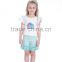 Wholesale blank baby clothes toddler summer pants girls icing ruffle shorts