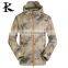 Forest Camo jacket, Waterproof Softshell Hunting Jacket, Breathable Fish Jacket