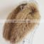 Top quality big genuine raccoon fur collar for women coat fashion