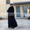 Genuine Fabric Natural fur coat women down jacket winter long section with removable sleeve and length