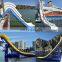 Factory supply custom inflatable yacht slide, giant inflatable yacht water slide for sale