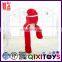 Hot selling funny christmas hat customized animal head plush hats interesting christmas ornaments ideas