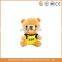 Plush toy cheerleader bear in Clothes with Numbers Dolls